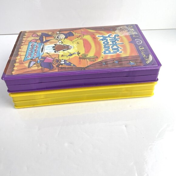 Stickin' Around VHS A Magical Adventure & Bubbling Feeling Canada Nelvana Family - Picture 6 of 13